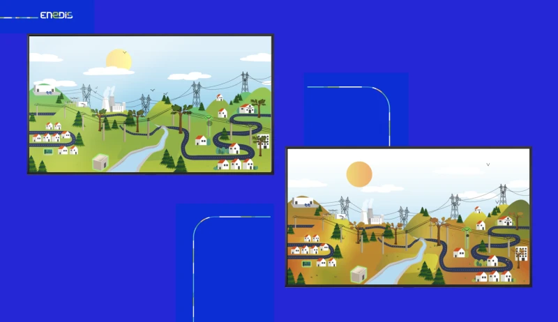 Page d'accueil outil demo Enedis